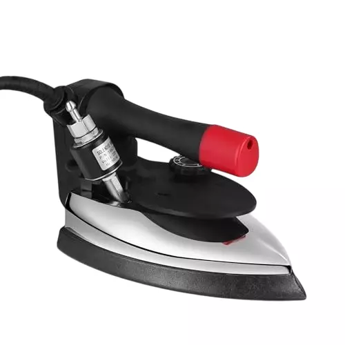 ISTRI Dyna Pro Steam Iron with Water Tank & Rest Pad Gravity Bottle Feed 4 L Red 1250 W ‎Stainless Steel 230 V for Commercial & Industrial Use