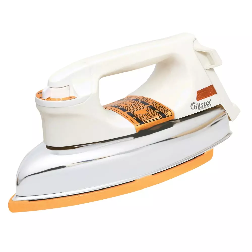 Glister Smarto Electric Iron 1000 W Shock Protection Plastic