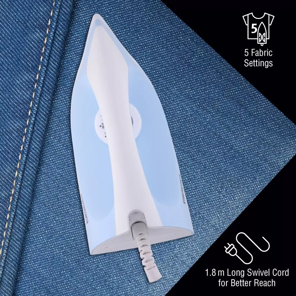usha-1000-w-dry-iron-non-stick-teflon-coated-adjustable-5-fabric-settings-blue-white-ei3802bluewht