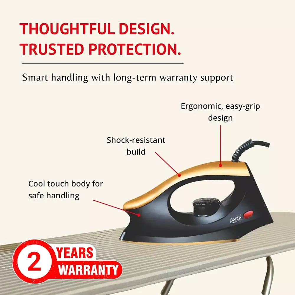 ajanta-quartz-aeroslide-dry-iron-1000-w-fast-heating-easy-glide-durable-design-black-brown
