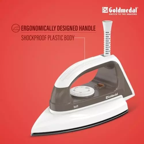 Goldmedal Bolt Dry Iron 1000 W Grey
