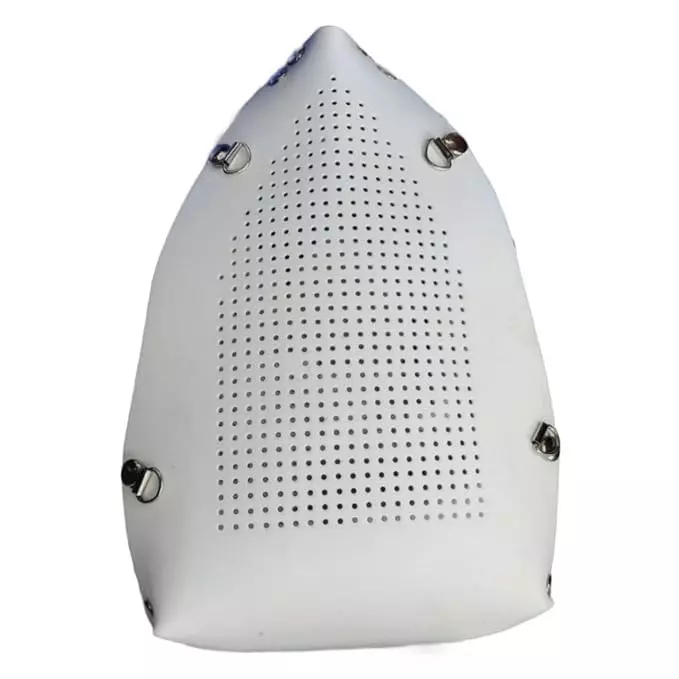 ISTRI Steam Press Iron Teflon Shoe Cover Protector Silver 10x6 cm 120 W PTFE 220 V for Commercial & Industrial Use