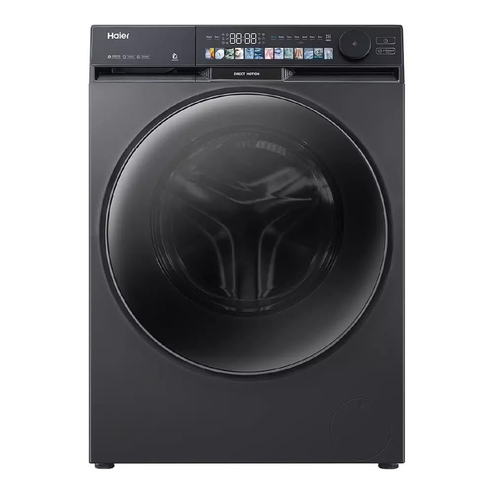 Haier F9Pro Series 12 Kg Front Load Fully Automatic Washing Machine Black, HW120-DM14F9PBKU1