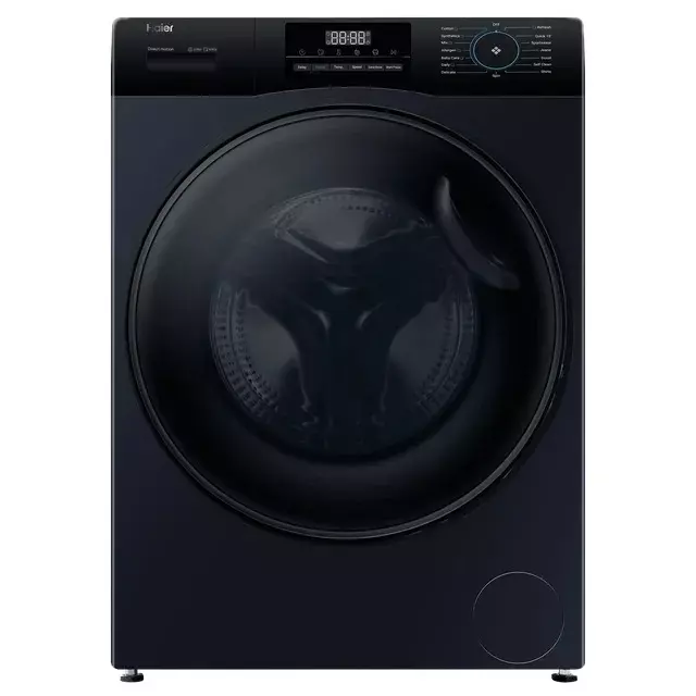 Haier 929 Series 9 Kg Front Load Fully Automatic Washing Machine Black, HW90-DM14929ECBK