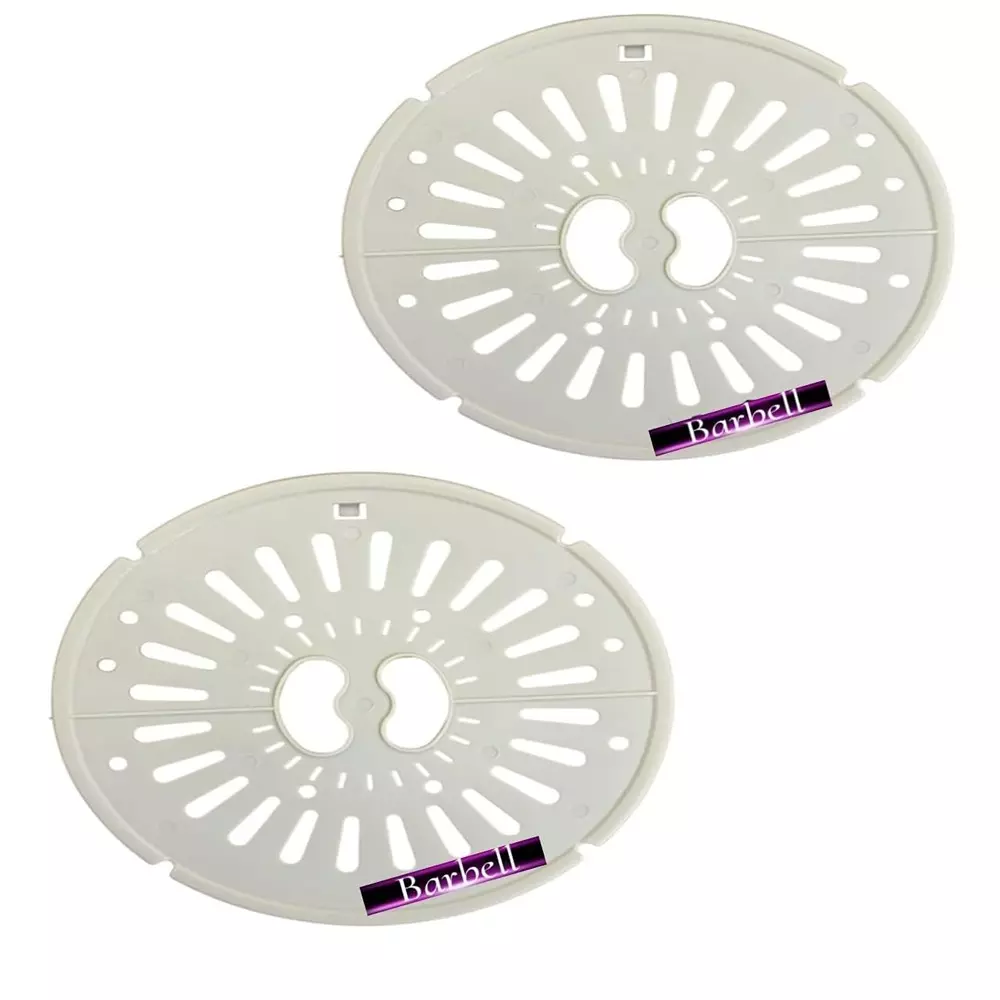 BARBELL Universal Dryer Spin Cap / Safety Cover Lid for LG 6.5–7 Kg Semi Automatic Washing Machine 241.3 mm (9.5 Inch) (Pack of 2)