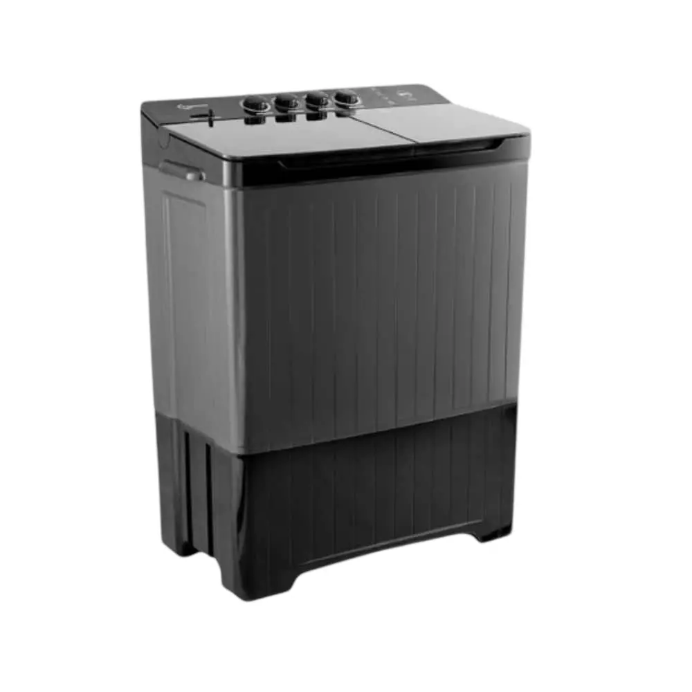 BPL Semi-Automatic Washing Machine 8.5 Kg Capacity Top Load Helix Wave Pulsator Gray & Black Color, BWS-N85ETBKD