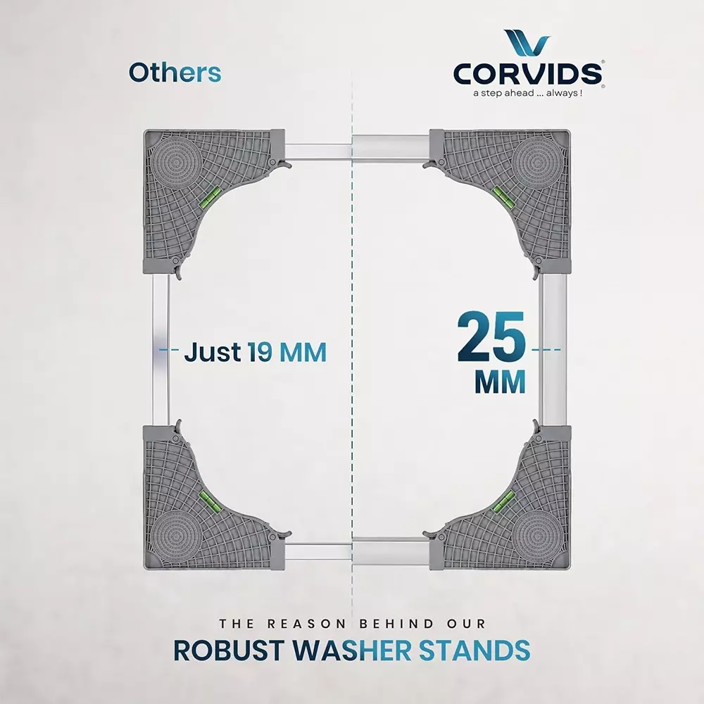 corvids-adjustable-side-by-side-refrigerator-stand-with-wheels-150-kg-load-capacity-anti-vibration-legs-grey-color-cwst-sq2506-gr