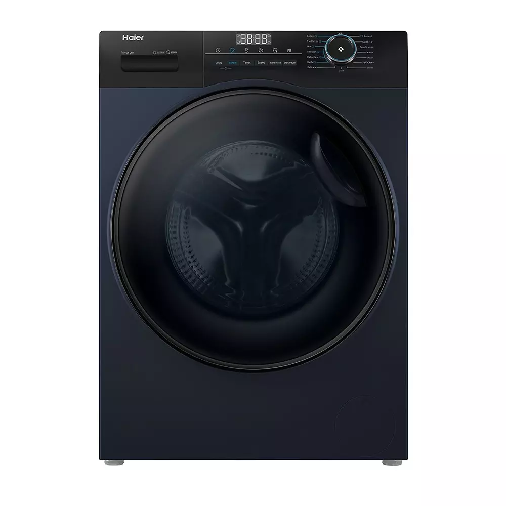 Haier 929 Series 8 Kg Front Load Fully Automatic Washing Machine Black, HW80-IM12929CBK