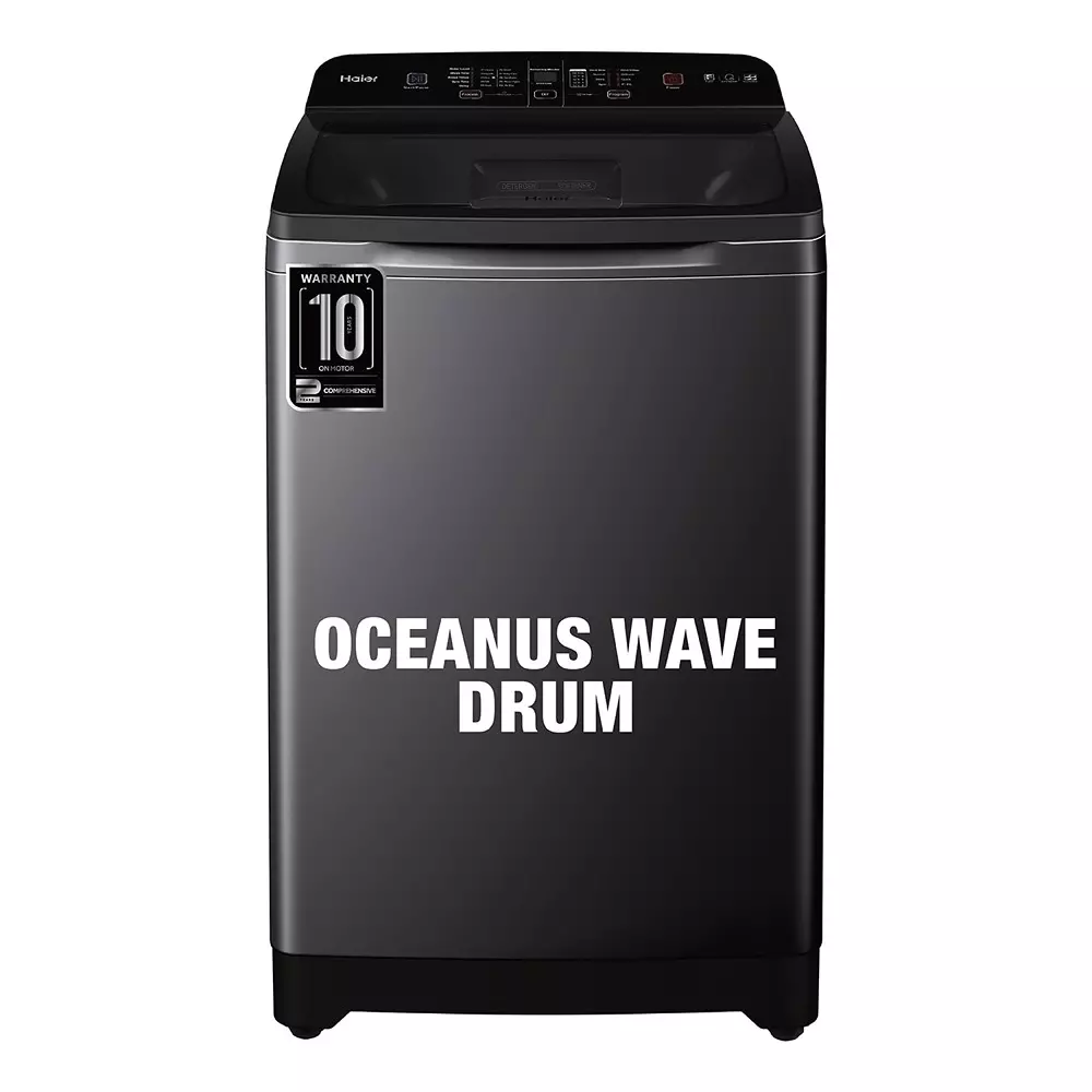 Haier 8 Kg Top Load Fully Automatic Washing Machine Dark Jade Silver, HSW80-678ES8