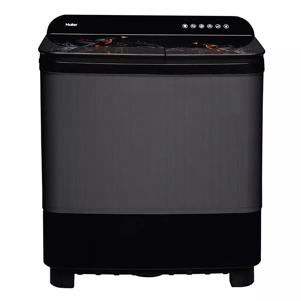 Haier 9 Kg Top Load Semi Automatic Washing Machine Black, HTW90-178FL