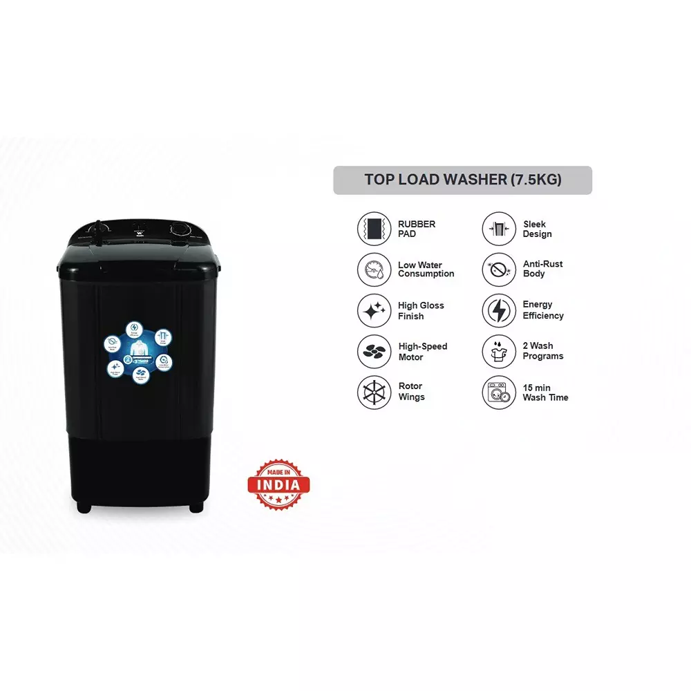 wiscon-75-kg-top-load-washer-2-wash-programme-rotor-wings-high-gloss-finish-black-for-home-use-tw700