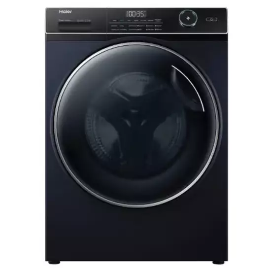 Haier F5 Series 9 Kg Front Load Fully Automatic Washing Machine Black, HW90-IM14F5BKU1