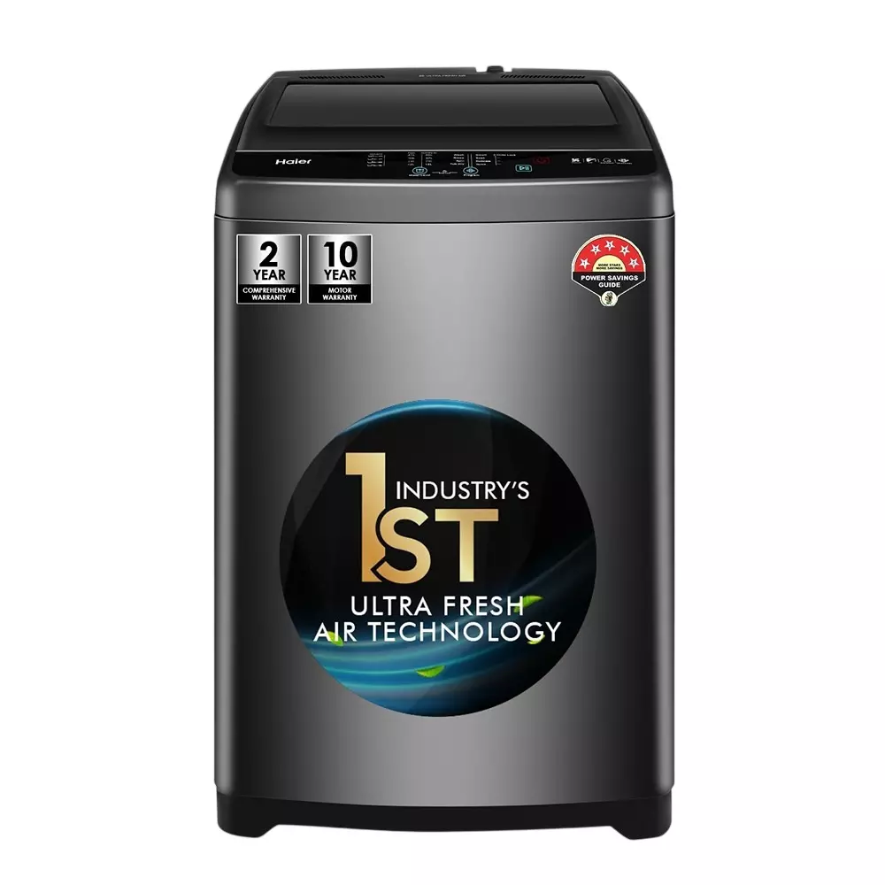Haier Fully-Automatic Washing Machine 7 Kg Capacity Top Load Dark Jade Silver Color, HWM70-306S8