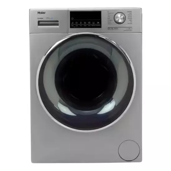 Haier F5 Series 10 Kg Front Load Fully Automatic Washing Machine Black, HW100-IM14F5BKU1