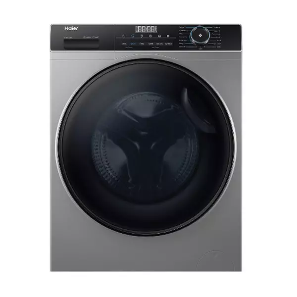 Haier Fully-Automatic Washing Machine 7 Kg Capacity Front Load Silver Color, HW70-IM12929S3