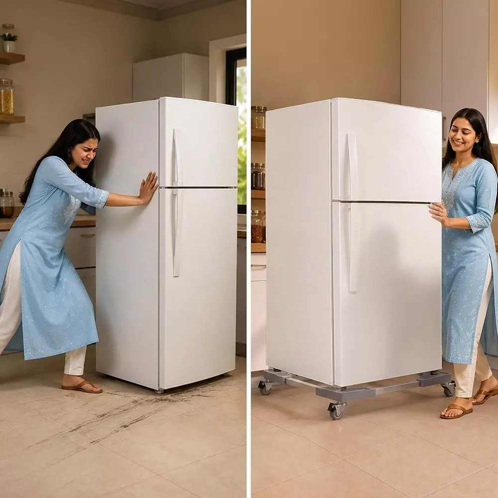 corvids-adjustable-washing-machine-stand-with-wheels-100-kg-load-capacity-grey-color-cwst-sq1900-gr