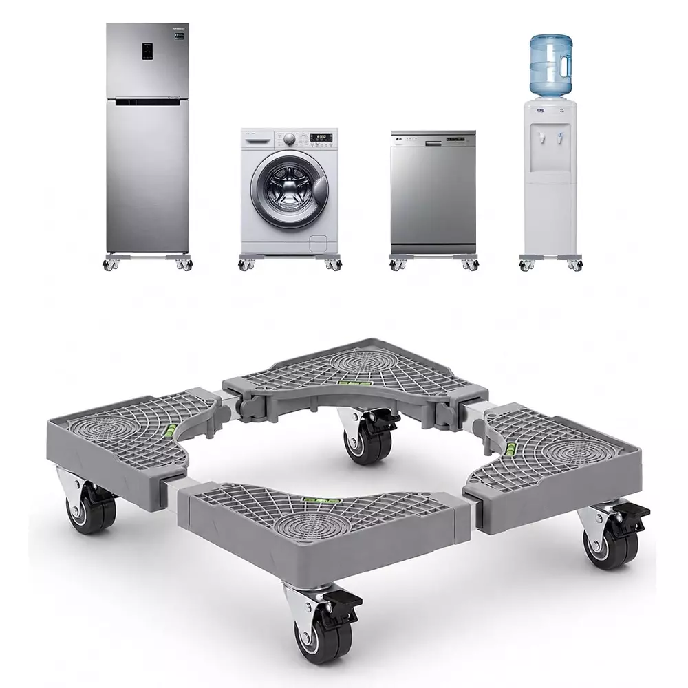 corvids-adjustable-washing-machine-stand-with-wheels-100-kg-load-capacity-grey-color-cwst-sq1900-gr
