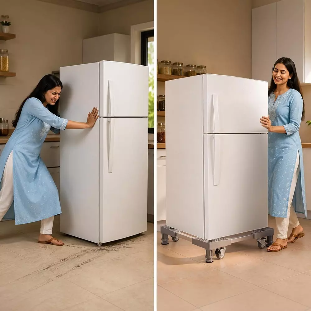 corvids-adjustable-washing-machine-stand-with-wheels-100-kg-load-capacity-anti-vibration-legs-grey-color-cwst-sq1904-gr