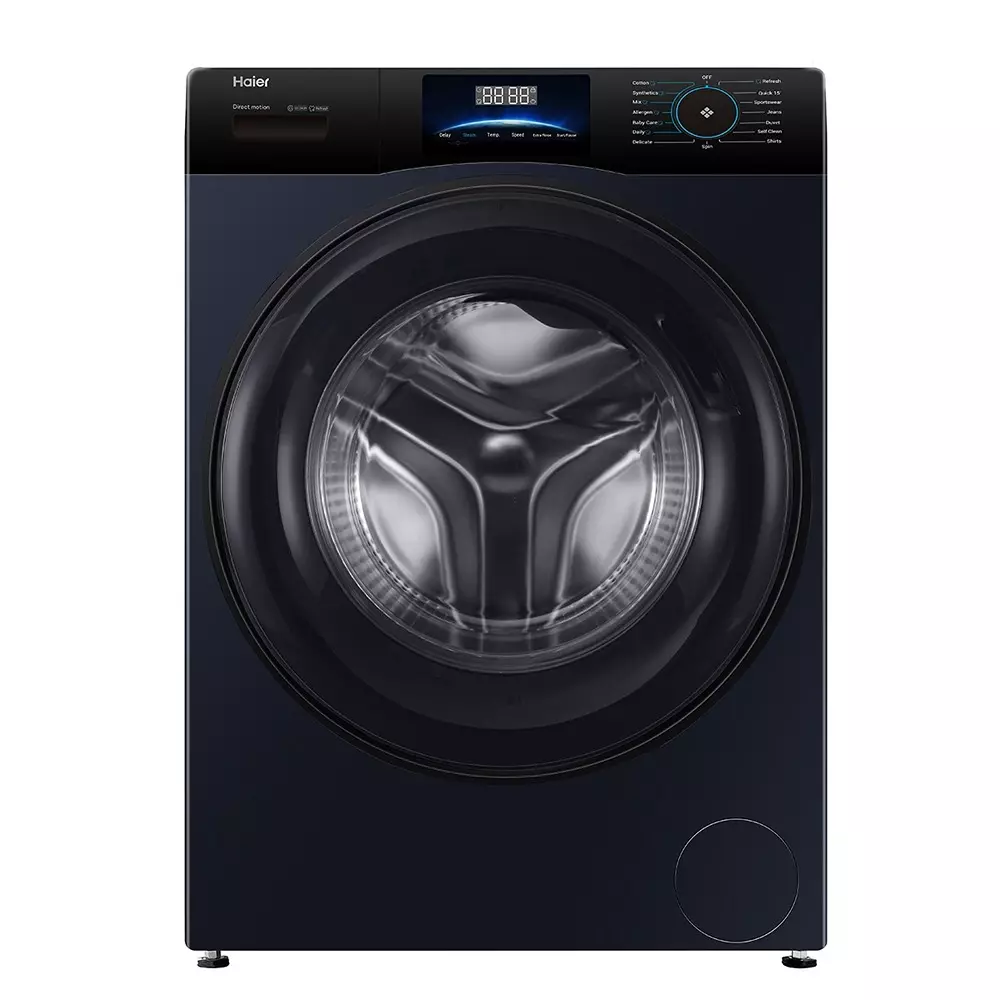 Haier 929 Series 9 Kg Front Load Fully Automatic Washing Machine Black, HW90-DM14929EBKF
