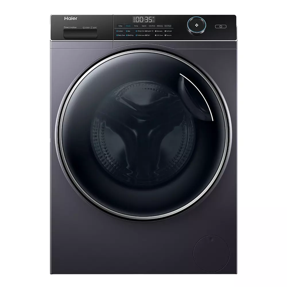 Haier 959 Series 8 Kg Front Load Fully Automatic Washing Machine Starry Silver, HW80-DM14959CS6U1
