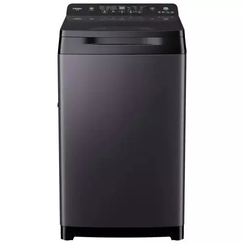 Haier 688 Series 10.5 Kg Top Load Fully Automatic Washing Machine with Heater Black, HWM105-H688BK