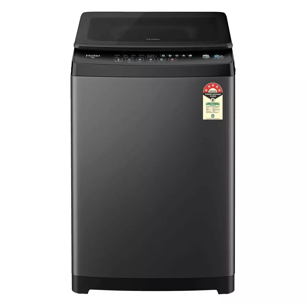 Haier 326 Series 8.5 Kg Top Load Fully Automatic Washing Machine with Heater & Ultra Air Fresh Black, HWM85-H326BK