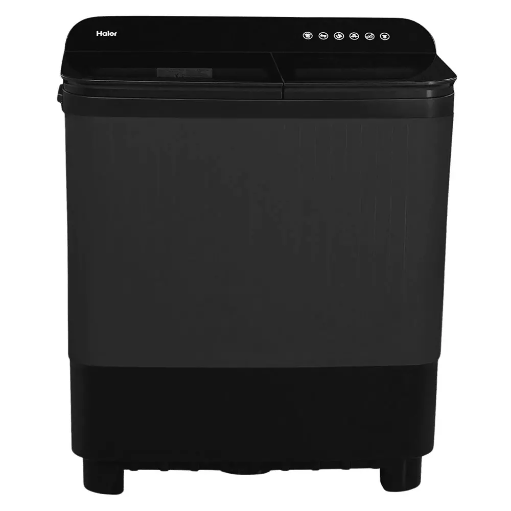 Haier 178 Series 10 Kg Top Load Semi Automatic Washing Machine 5 Star Grey, HTW100-178BKN1