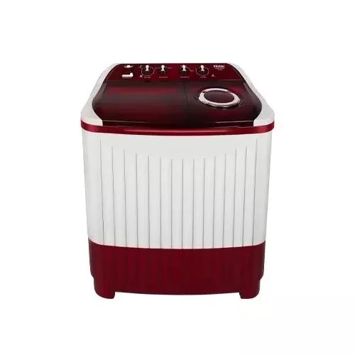 Haier 7.5 Kg Top Load Semi Automatic Washing Machine Burgundy, HTW75-185