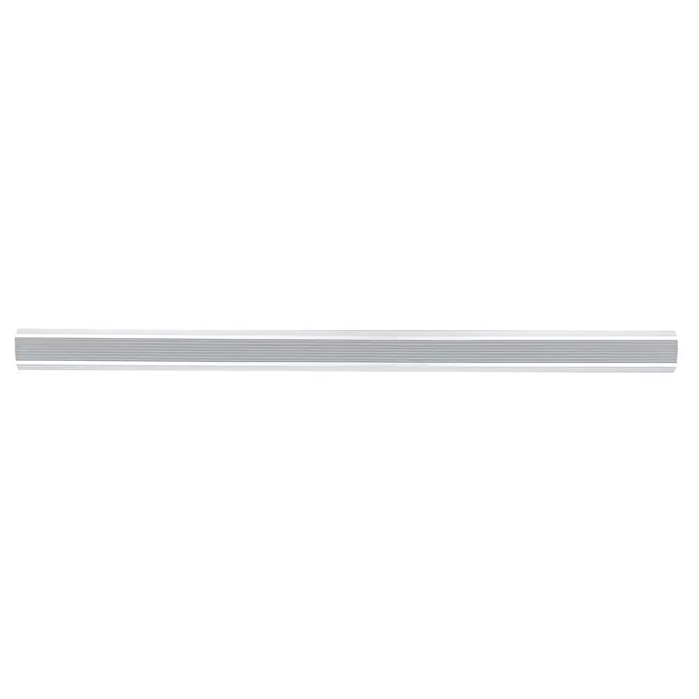 RS PRO Stairs Pad Aluminum, PVC 900 mm 50 mm 5 mm Grey, 2845305