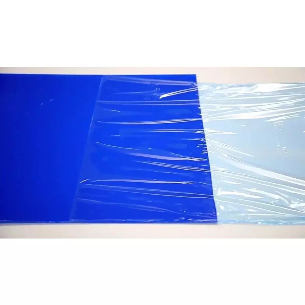 GLOBALSS Cleanroom Sticky Mat CPE Blue 26x45 Inch