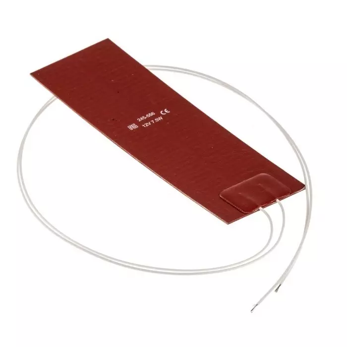 RS PRO Silicone Heater Mat 7.5 W 50x150 mm 12 V DC, 245556-picture-44