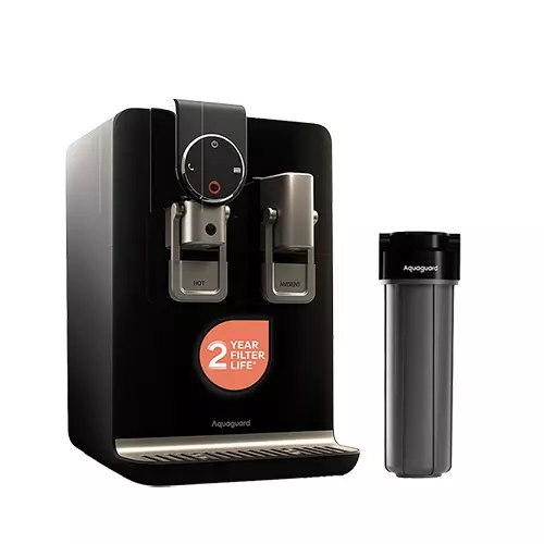 Aquaguard Water Purifier Aspire Blaze UV+UF+SS 2X Storage Capacity 5.6 L