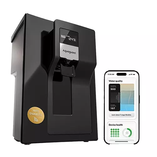 Aquaguard Water Purifier Aspire Nova Pro RO+UV+ALK+SS 2X IOT Storage Capacity 6.2 L