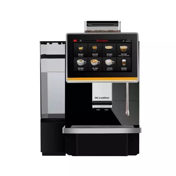 Dr. Coffee Fully Automatic Coffee Machine 1.2 Kg Beans Hopper Capacity with Steam Wand, Coffee Break Pro-T