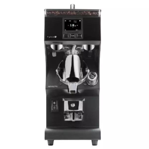 Victoria Arduino Coffee Bean Grinder 600/1200 W Power 220/110 V with Touchscreen Display, Mythos MYG75