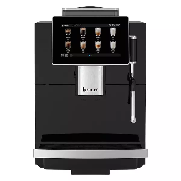 Butler Super-Automatic Coffee Machine 500 g Beans Hopper Capacity with Steam Wand, Milano Turbosteam
