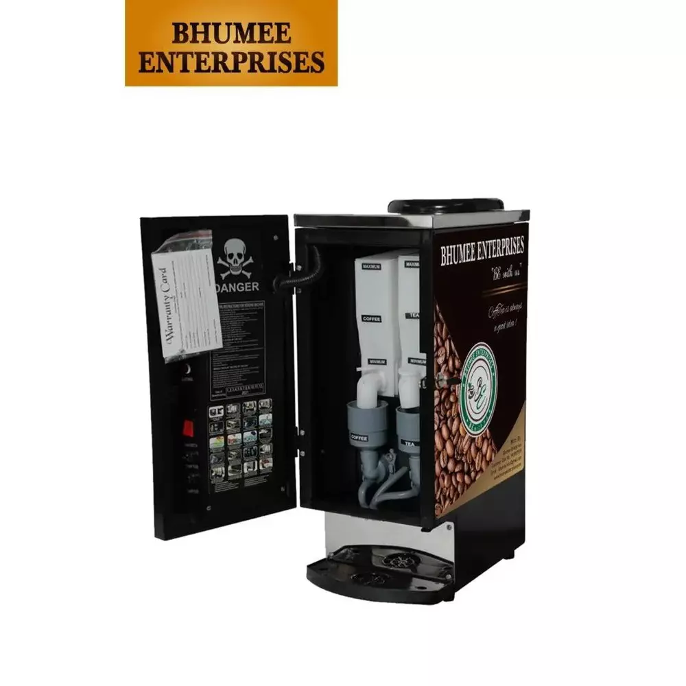 bhumee-cafe-2-lane-hot-beverage-vending-machine-with-currency-coin-system-with-5-7-cupsmin-dispensing-rate-230-v-and-10-minutes-startup-time