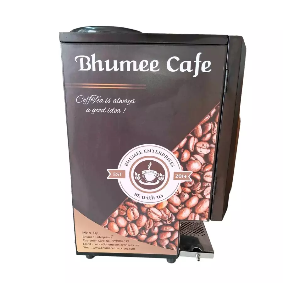bhumee-cafe-2-lane-hot-beverage-vending-machine-with-currency-coin-system-with-5-7-cupsmin-dispensing-rate-230-v-and-10-minutes-startup-time