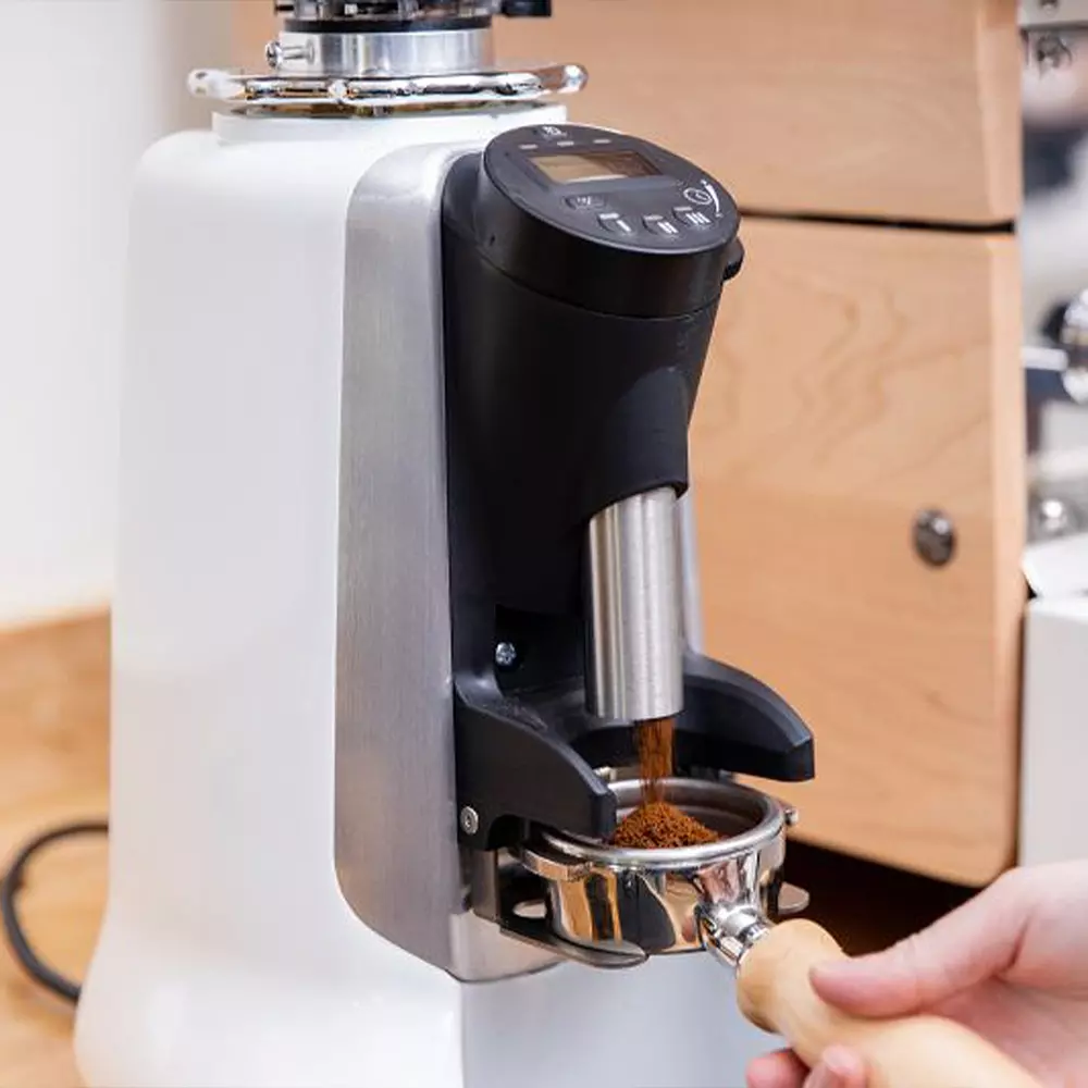 HeyCafe HC 600 2.0 Espresso Grinder 64 mm Flat Burr 350 W 220-240 V White, HEYH6004B045