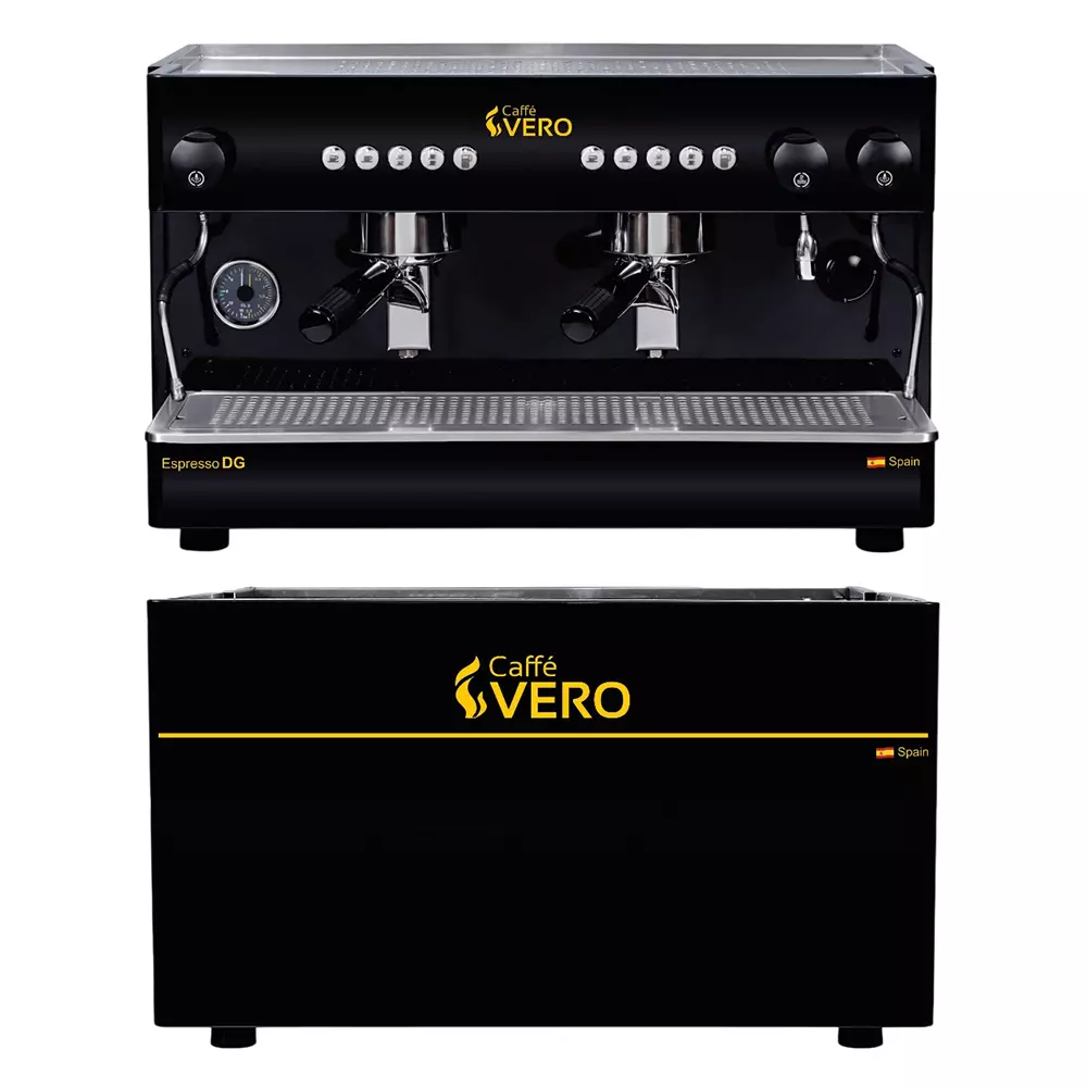 Caffe Vero Two Group Automatic Coffee Machine 2800 W 11 L Boiler Capacity, Espresso DG