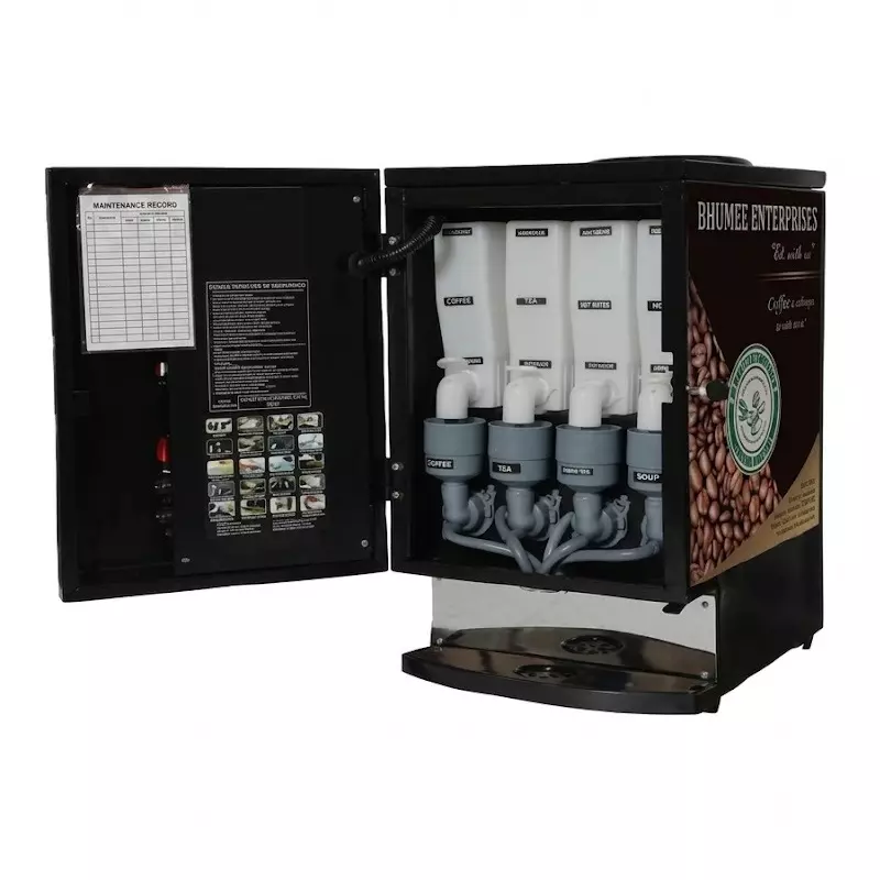 bhumee-cafe-4-lane-hot-beverage-vending-machine-with-qr-code-payment-mechanism-with-5-7-cupsmin-dispensing-rate-230-v-and-10-minutes-startup-time