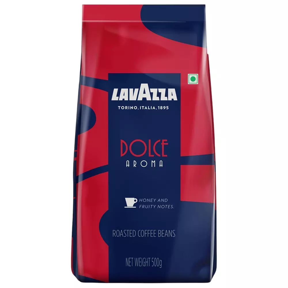 Lavazza Dolce Aroma Coffee Beans with Medium to Dark Roast 500 g