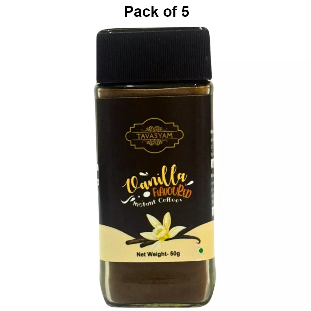 tavasyam-vanilla-flavoured-instant-coffee-powder-50-g-pack-of-5