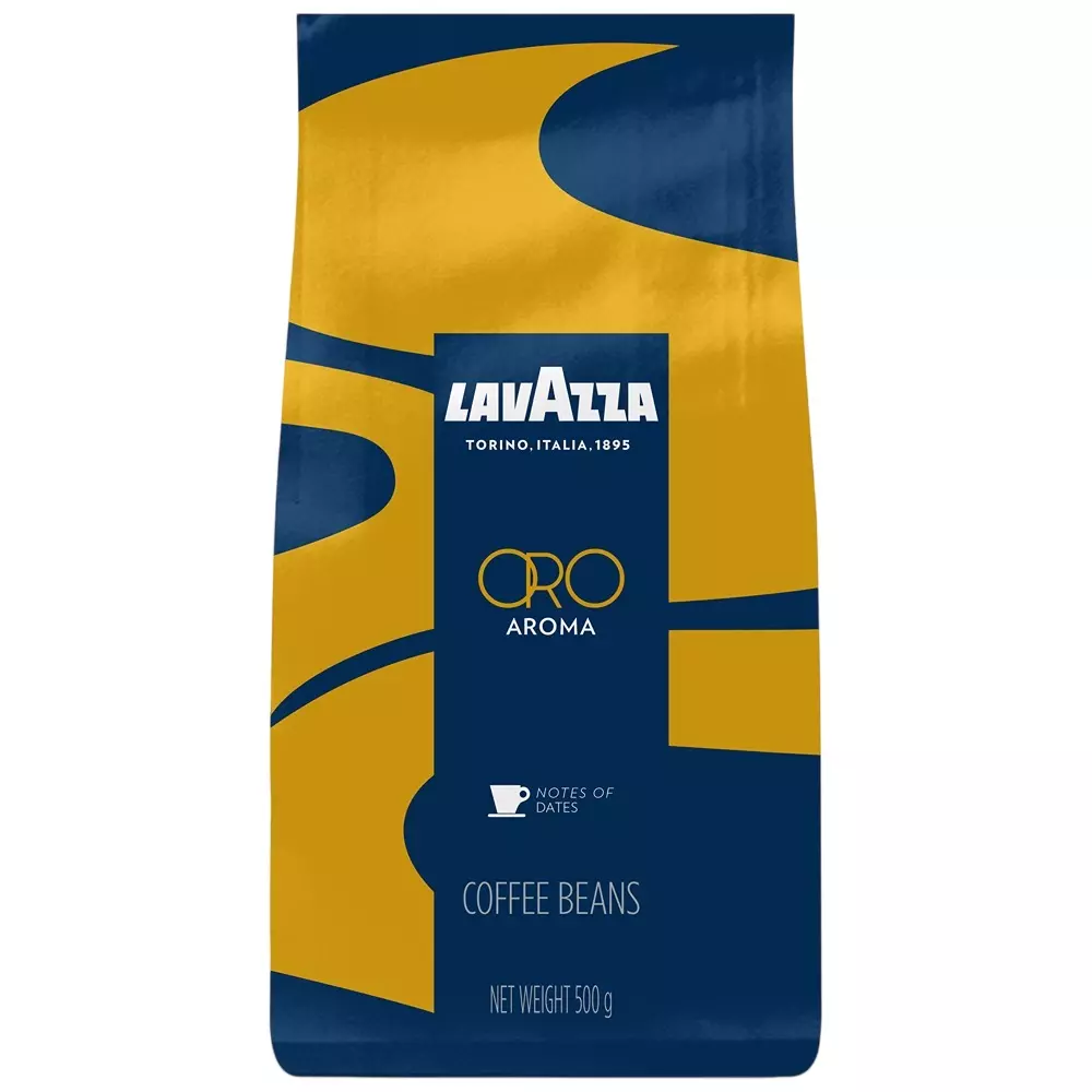 Lavazza Oro Aroma Coffee Beans with Medium to Dark Roast 500 g