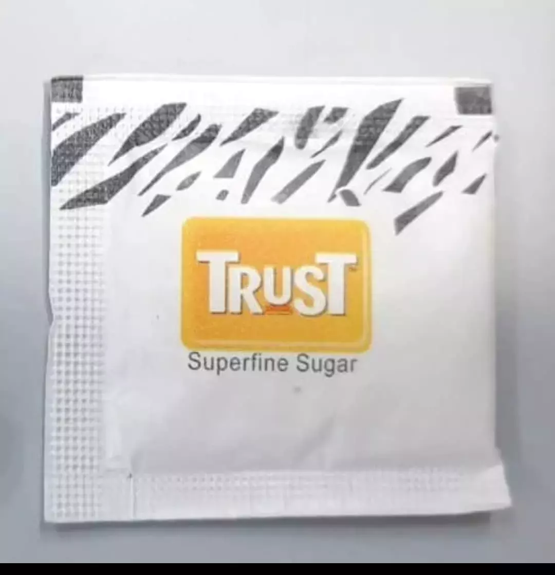 Trust Superfine Sugar Sachets White Pouch 1000 g (Pack of 5)