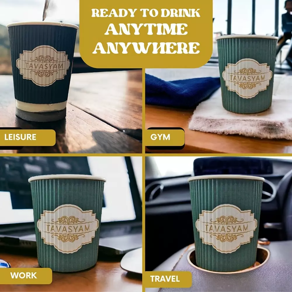 tavasyam-ready-to-sip-lemon-flavored-green-tea-200ml-cups-each-pack-12-cups-pack-of-1
