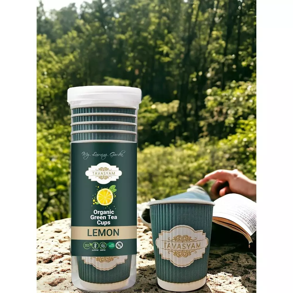 tavasyam-ready-to-sip-lemon-flavored-green-tea-200ml-cups-each-pack-12-cups-pack-of-1