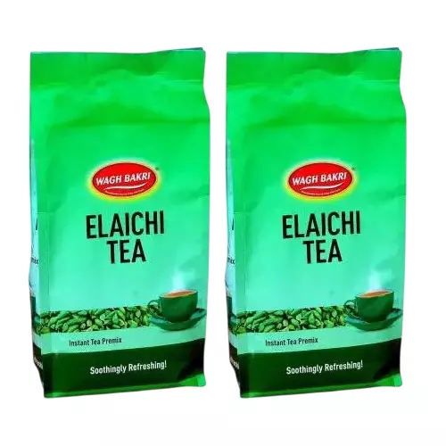 Wagh Bakri Instant Elaichi Tea Premix 1 Kg, BE_PX_021 (Pack of 2)
