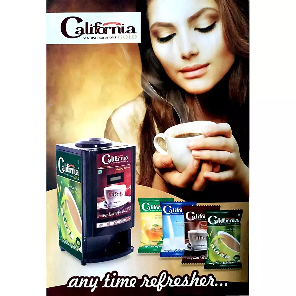 California Madrid Gold Instant Tea Premix 1 Kg For Vending Machine, BE_PX_002