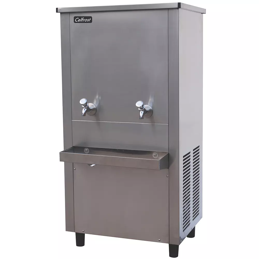 Celfrost 80 L Storage Water Cooler 40 L/Hr Cooling Capacity 450 W Stainless Steel, BS. DLX 40/80
